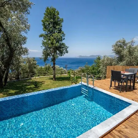 Private Pool With Garden For 2 People In Fethiye, Faralya - Awz 228 Villa *