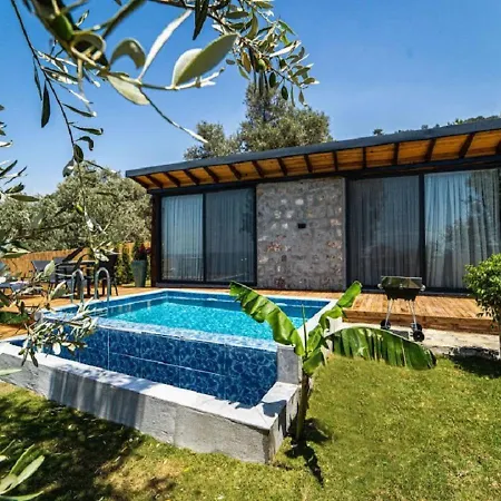 Private Pool With Garden For 2 People In Fethiye, Faralya - Awz 228 Villa