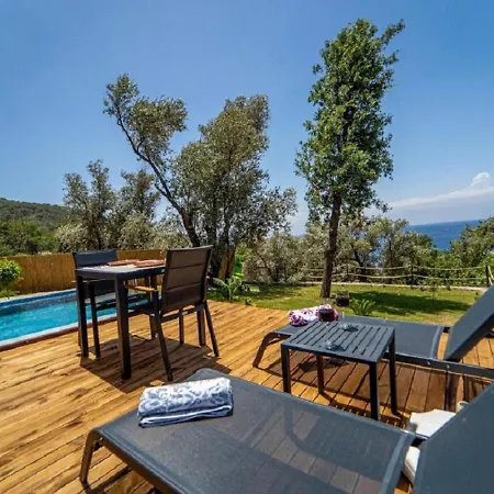 Villa Private Pool With Garden For 2 People In Fethiye, Faralya - Awz 228 Fethiye