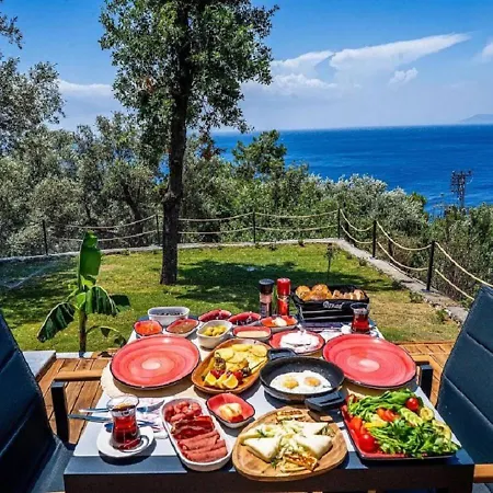 Private Pool With Garden For 2 People In Fethiye, Faralya - Awz 228 פאטהיה