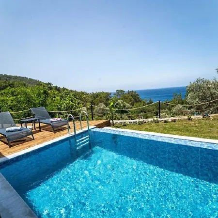Private Pool With Garden For 2 People In Fethiye, Faralya - Awz 228 Villa *